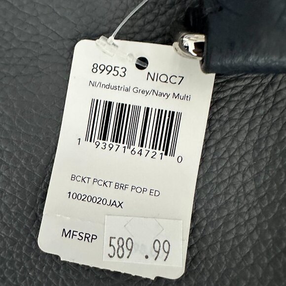 Navy & Grey Coach Bag - Picture 3 of 3